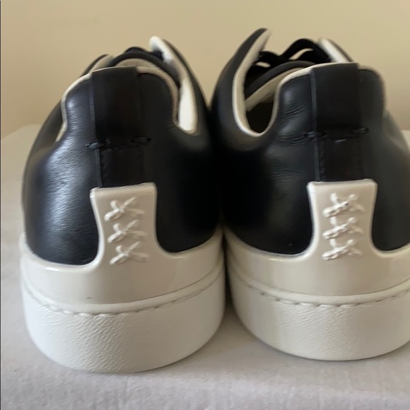❌SOLD❌ ERMENEGILDO ZEGNA Triple Stitch Sneakers 10 - Picture 3 of 8